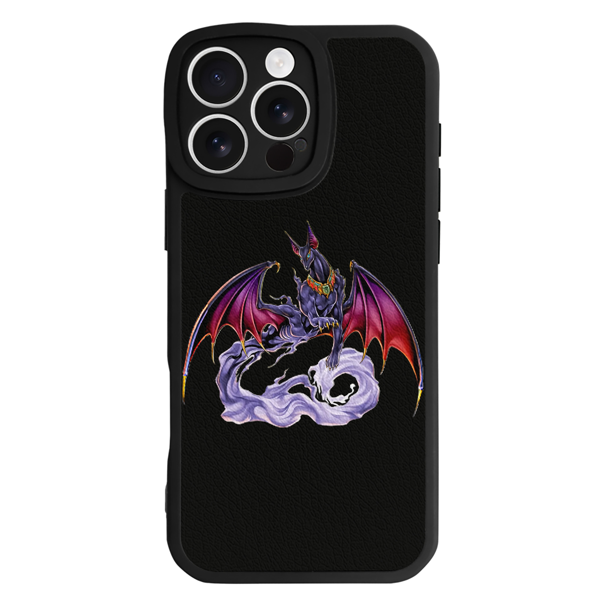 （画像用） 遊☆戯☆王 Yu-Gi-Oh! 【iPhone 16シリーズ対応】シリコンスマホケース（レザー調） 材質：シリコン